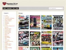 Tablet Screenshot of magazines-pdf.com